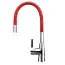 GobekUsa 360° Silica Gel Nose Kitchen Faucet Cold Hot Water Mixer 1301R