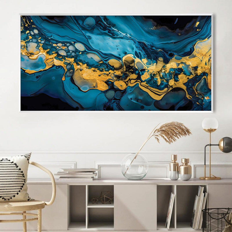 Floating Abstract Canvas