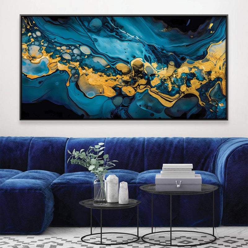 Floating Abstract Canvas