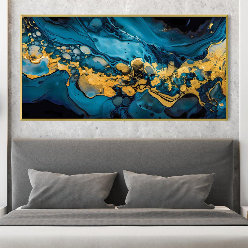 Floating Abstract Canvas