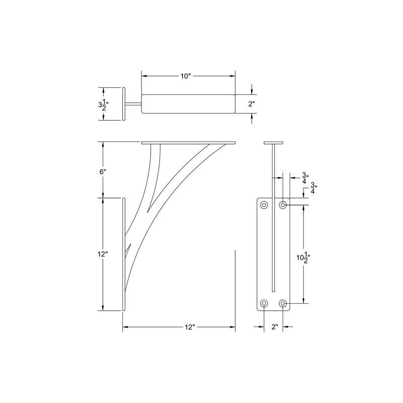 Floating Bar Bracket V2, photo 5 of 7