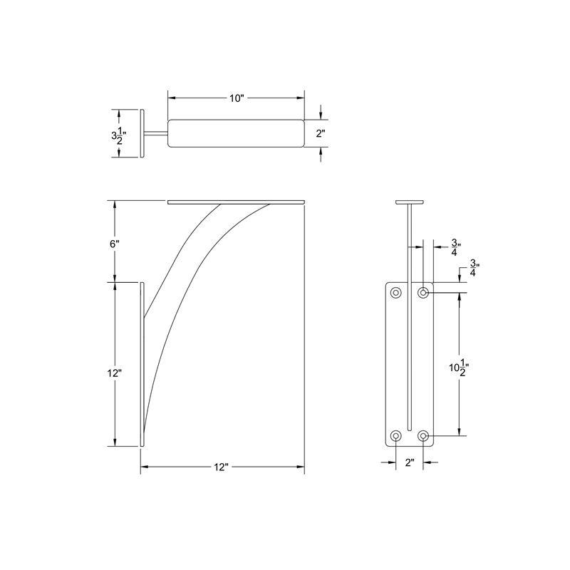 Floating Bar Bracket V6, photo 5 of 7