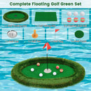Floating Golf Green Oval Floating Chipping for Pool by LJGDeals