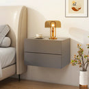 Floating Nightstand with Drawers and Storage Shelf by LJGDeals