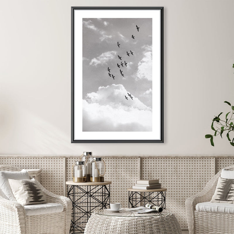 Flock Skies Canvas