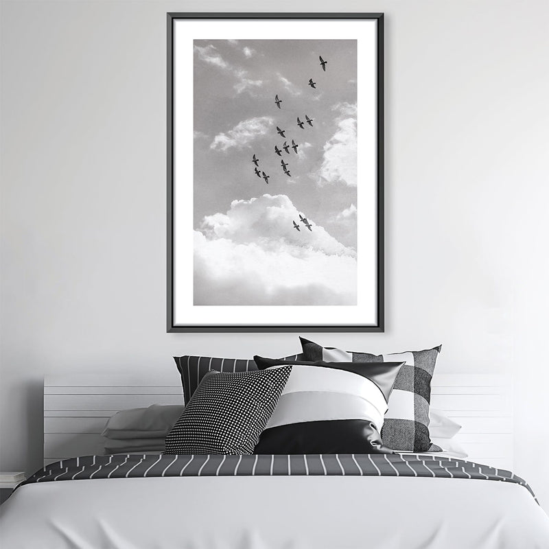 Flock Skies Canvas