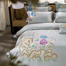 GobekUsa 200S Embroidered Egyptian Cotton Bedding Set Queen King Sheets Duvet Cover
