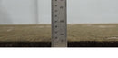 Floral 6x8 Dark Brown and Copper Wool and Silk Hand Woven Rug | HL7