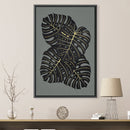 Floral and Gold 1 Canvas