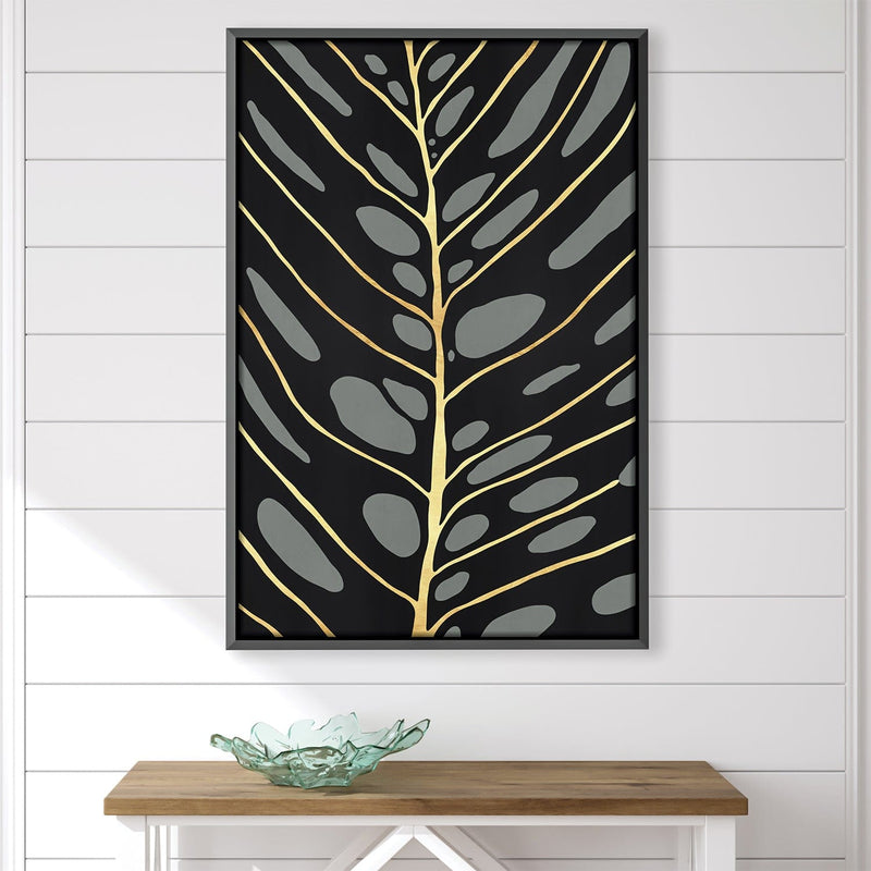 Floral and Gold 2 Canvas