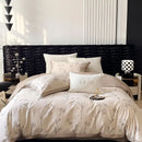 GobekUsa Egyptian Cotton Bedding Set: Queen King Ru Size Print Duvet Cover Sheet Pillowcase