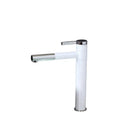 GobekUsa Black Ceramic Hand-Painted Washbasin with Swivel Brass Faucet