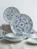 GobekUsa Blue-and-White Ceramic Dining Set