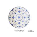 GobekUsa Ceramic Dinner Plate - Elegant Steak & Salad Plate