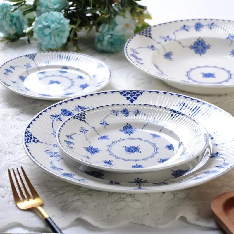 GobekUsa Ceramic Dinner Plate - Elegant Steak & Salad Plate, photo 3 of 14