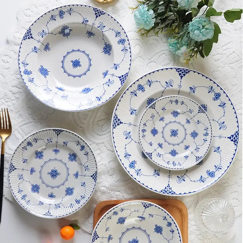 GobekUsa Ceramic Dinner Plate - Elegant Steak & Salad Plate, photo 2 of 14