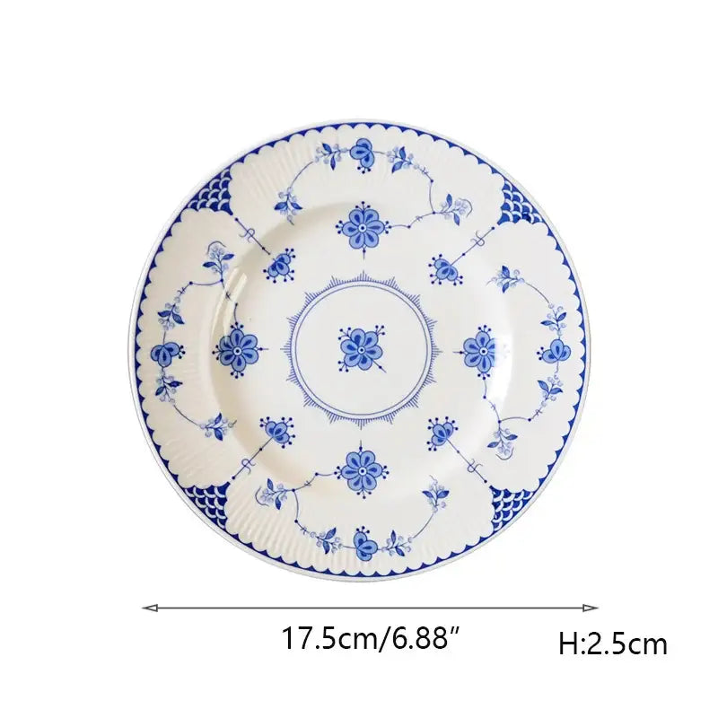 GobekUsa Ceramic Dinner Plate - Elegant Steak & Salad Plate, photo 10 of 14