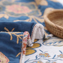 GobekUsa Double Cotton Bohemian Throw Blanket - Lightweight & Breathable Summer Cover for Beds, Sofas, and Home Decor