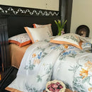 GobekUsa Egyptian Cotton Bedding Set: Queen King Full Size Sheet Pillowcase Comforter Cover