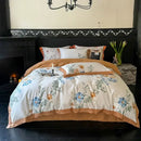 GobekUsa Egyptian Cotton Bedding Set: Queen King Full Size Sheet Pillowcase Comforter Cover
