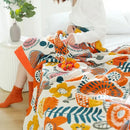 GobekUsa Double Gauze Cotton Summer Blanket - Lightweight & Breathable