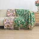 GobekUsa Jacquard Cotton Gauze Non-Slip Sofa Cover - High Quality & Double-Sided