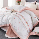 GobekUsa Egyptian Cotton Bedding Set Queen King Ru Double Size Print Bed Linens