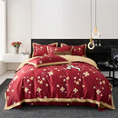 GobekUsa Egyptian Cotton Bedding Set Queen King Ru Double Size Print Bed Linens