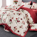 GobekUsa Egyptian Cotton Bedding Set Queen King Ru Double Size Print Bed Linens