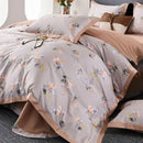 GobekUsa Egyptian Cotton Bedding Set Queen King Ru Double Size Print Bed Linens