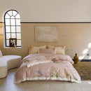 GobekUsa 100S Egyptian Cotton Embroidery Bed Linens Set for Queen King Euro Size
