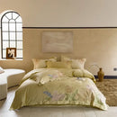 GobekUsa 100S Egyptian Cotton Embroidery Bed Linens Set for Queen King Euro Size