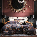 GobekUsa 1500TC Jacquard Egyptian Cotton Bedding Set for Queen King Linens