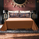 GobekUsa 1500TC Jacquard Egyptian Cotton Bedding Set for Queen King Linens