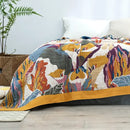 GobekUsa Cozy Gauze Cotton Throw Blanket