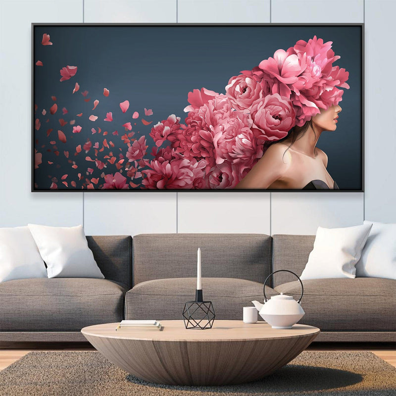 Floral Goddess Canvas