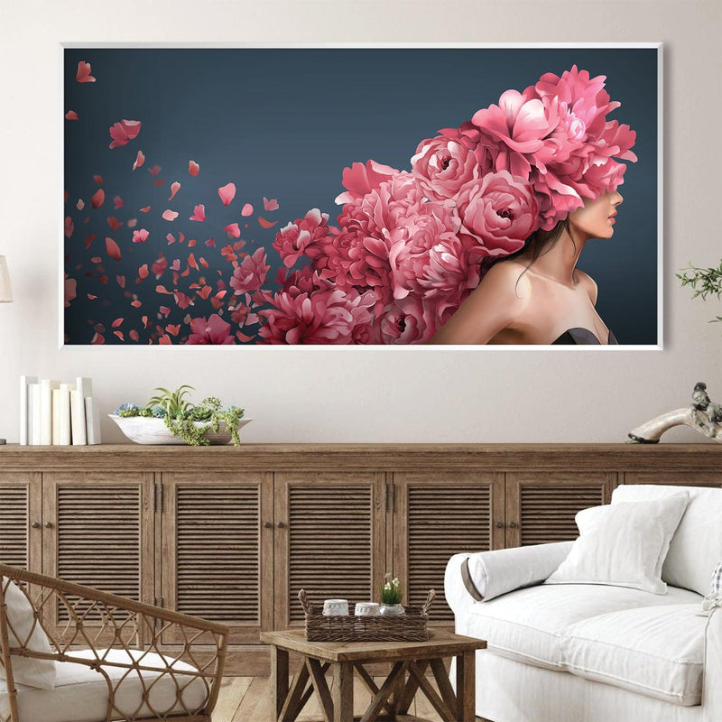 Floral Goddess Canvas