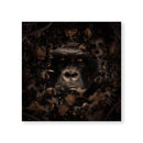 Floral Gorilla Canvas