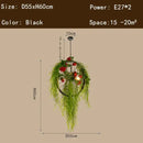 GobekUsa Green Plant Lighting Chandelier for Dining, Kitchen, Living Room