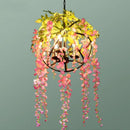 GobekUsa Green Plant Lighting Chandelier for Dining, Kitchen, Living Room