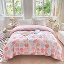 GobekUsa Cotton Duvet Cover 240x220 King Size Flowers Design Comforter Cover