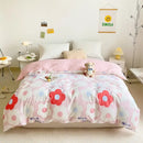 GobekUsa Cotton Duvet Cover 240x220 King Size Flowers Design Comforter Cover