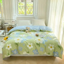 GobekUsa Cotton Duvet Cover 240x220 King Size Flowers Design Comforter Cover