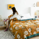 GobekUsa Cotton Throw Blanket - King Size, Soft & Breathable