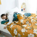 GobekUsa Cotton Throw Blanket - King Size, Soft & Breathable