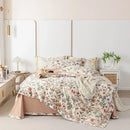 GobekUsa 100s Egyptian Cotton Bedding Set: Queen King RU Print Sheet Pillowcase Quilt Cover