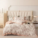 GobekUsa 100s Egyptian Cotton Bedding Set: Queen King RU Print Sheet Pillowcase Quilt Cover