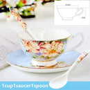 Floral pastel porcelain tea set – dining room afternoon tea cup by Decorbites
