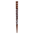 Floral patterned bamboo wood chopsticks set – dining room gift box by Decorbites