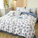 GobekUsa 4-Piece Flower Print Bedding Set